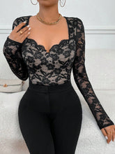 Lace Bustier Bodysuit